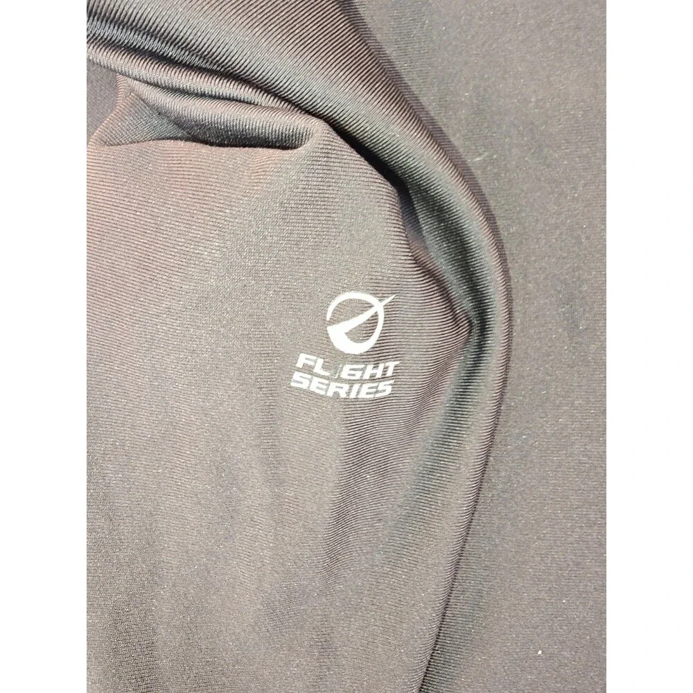 Small S The North Face Flight Series VaporWick Mock Neck Base Layer Shirt Black